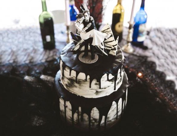 Gâteaux de mariage d'Halloween |  LoveToKnow