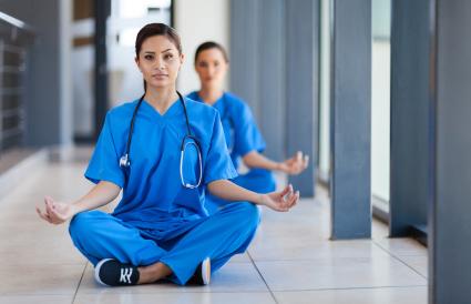 méditation des travailleurs de la santé