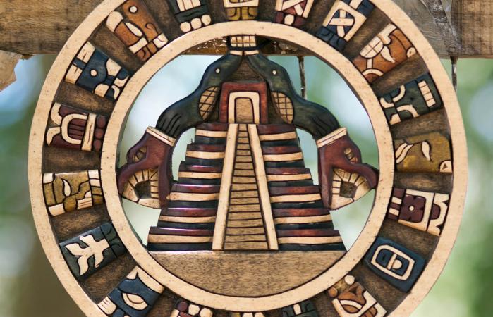 Souvenirs of Maya civilization