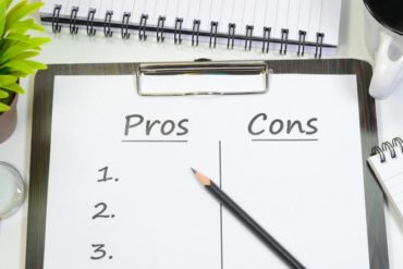 Pros and cons text