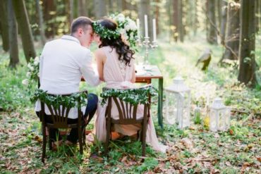 Groom and bride