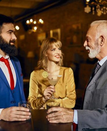 sophisticated couple