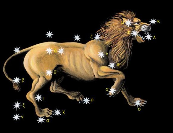 lion leo constellation
