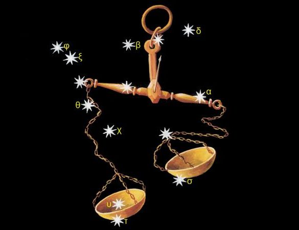 Libra, and the scales.