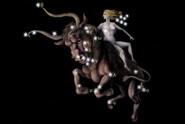 Zodiac Constellation Taurus Bull