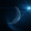 New Moon in Space