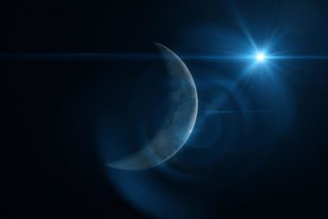 New Moon in Space