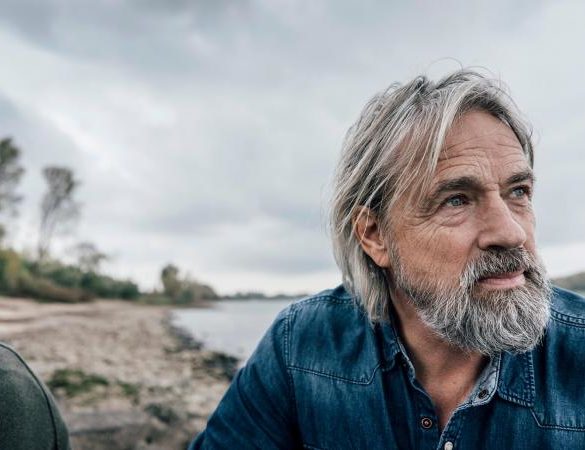 senior melancholy man