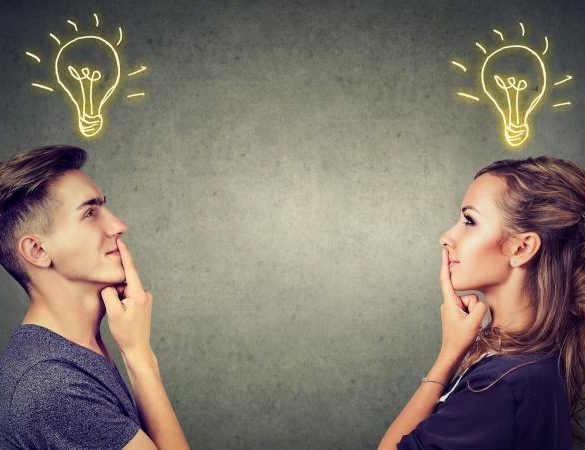 couple having great idea