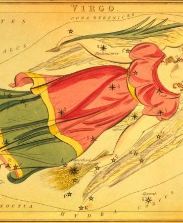 Virgo Zodiac Map