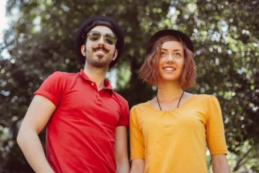 Young couple's portrait