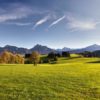 Scenic landscape of Bavaria