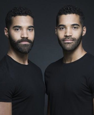 Identical twin brothers